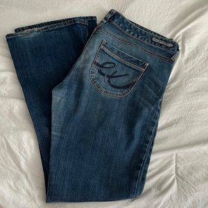 Express flare jeans